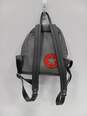Loungefly Marvel Gray Winter Soldier Mini Backpack image number 2