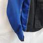NJK Leathers Mens Padded Biker Jacket Black / Blue Polyester Lined - Size Medium image number 4