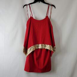 Gianni Bini Women's Red Mini Dress SZ S NWT