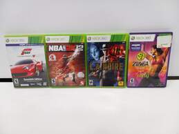 Lot of 4 Xbox 360 Video Games