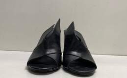 Trina Turk Leather Laguna Heels Black 6 alternative image