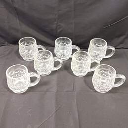Bundle of 7 Glass Punch Cups