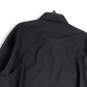 Mens Black Long Sleeve Front Pockets Collared Button-Up Shirt Size X-Large image number 4