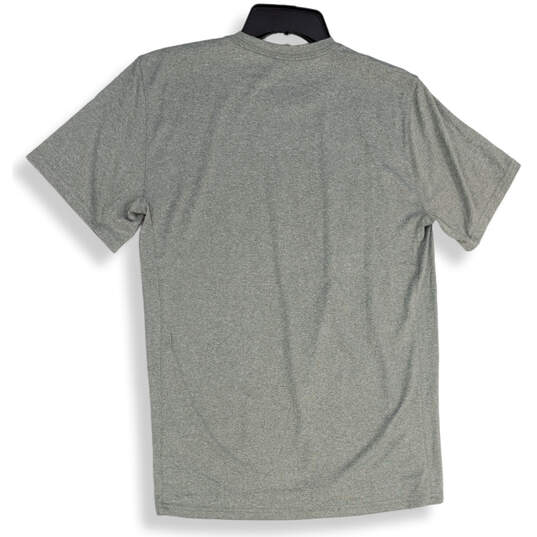 Mens Gray Graphic Print Chicago Club Crew Neck T-Shirt Size Medium image number 2