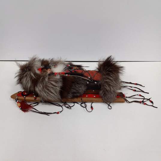 Native American Cradleboard Doll image number 5