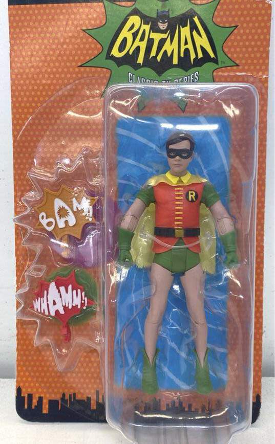 DC McFarlane Toys Retro Batman 66 - 6" Robin Figure image number 5