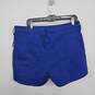 High Rise Blue Shorts image number 2