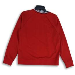 Tommy Hilfiger Womens Multicolor Crew Neck Long Sleeve Pullover Sweatshirt Sz M alternative image