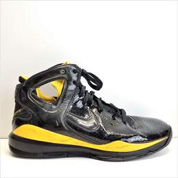 Nike Huarache '08 BBall Sneaker Men's Sz 13 Black Patent alternative image