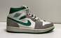 Nike Air Jordan 1 Mid SE Grey White. Pine Green Sneakers DC7294-103 Size 8 image number 3