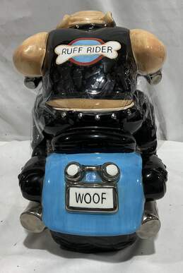 Ruff Rider Clay Art Cookie Jar alternative image