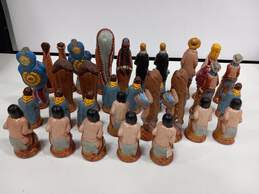 31pc Cowboy and Indian Chess Pieces alternative image