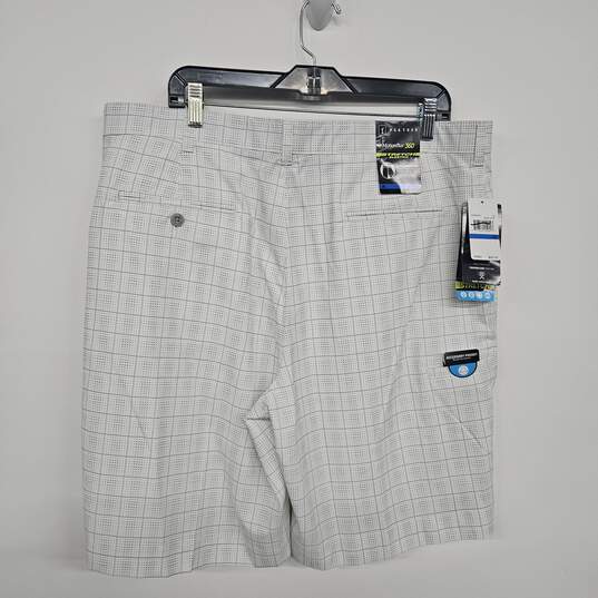 White Golf Shorts image number 2