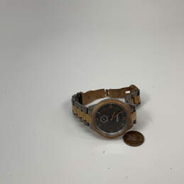 Designer Fossil Sydney ES-3068 Smoke And Rose Gold Tone Analog Wristwatch alternative image