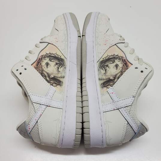 WOMEN'S KITO WARES 'PASSION OF CHRIST' DUNK INSPIRED SNEAKERS SIZE 7 image number 2