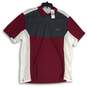 NWT Attack Life Mens Multicolor Colorblock Short Sleeve Polo Shirt Size XL image number 1