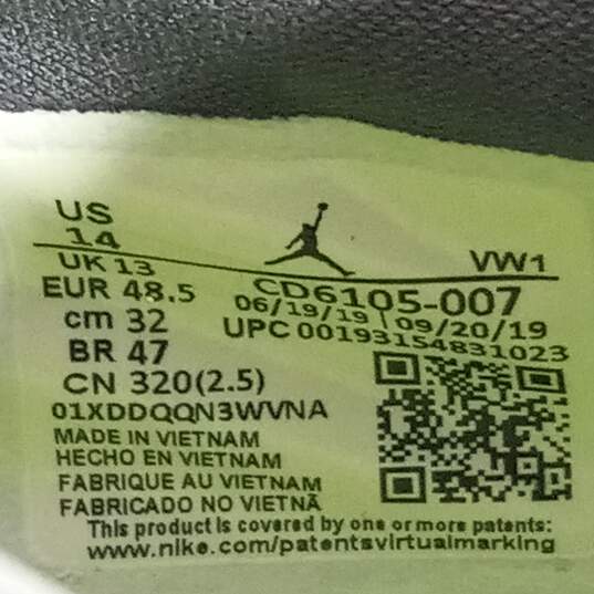 Nike Air Jordan Maxx 200 Black Volt Men's Sneaker Size 14 image number 7