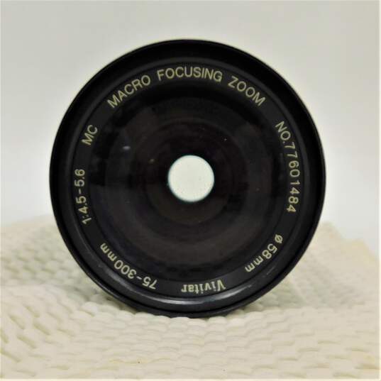 Vivitar 75-300mm f4.5-5.6 MC MACRO FOCUSING ZOOM Lens image number 3