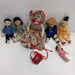 Bundle of 6 Rag Dolls