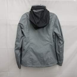 The North Face WM's Light Gray 100% Nylon & Polyester Lining Full Zip Jacket w Hood Size Sp alternative image