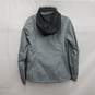 The North Face WM's Light Gray 100% Nylon & Polyester Lining Full Zip Jacket w Hood Size Sp image number 2