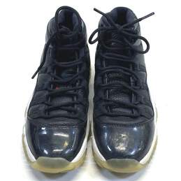 Signed Nike Air Jordan XI Retro Black Sz. 4.5Y alternative image