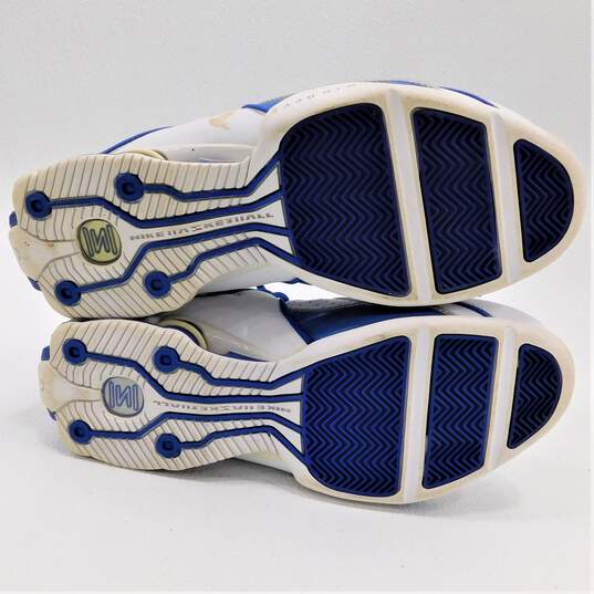 Tentáculo comportarse Leve Buy the Nike Shox White/Royal Men's Basketball Shoes Size: 10 |  GoodwillFinds