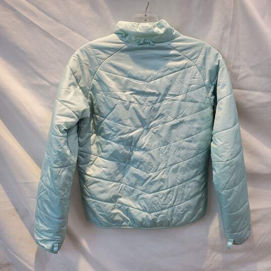 The North Face Full Zip Light Blue Puffer Jacket Women's Size XS image number 2