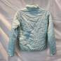 The North Face Full Zip Light Blue Puffer Jacket Women's Size XS image number 2