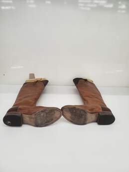 Women Ariat Brown Leather Boots Size-10 used alternative image