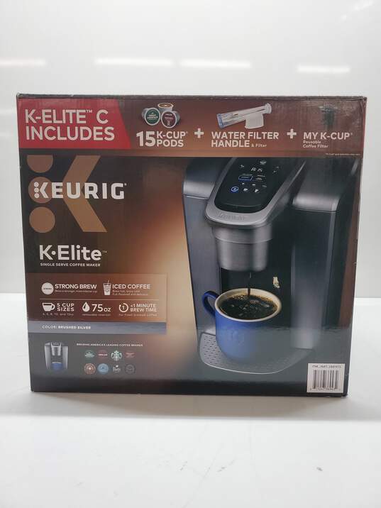 Keurig K-Elite Single Serve K-Cup Pod Programmable Coffeemaker image number 1