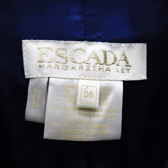 Escada Wool/Cashmere Maxi Blazer Size 36 image number 3