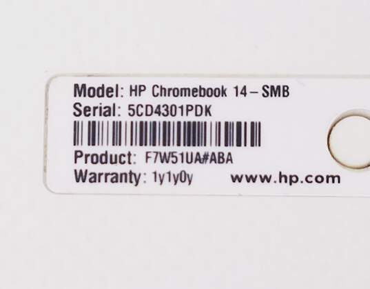 HP Chromebook 14 G114-inch Intel Celeron ChromeOS image number 10