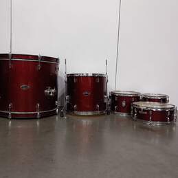5pc PDP Centerstage Drum Kit W/Hardware and Cymbals In Ruby Red alternative image