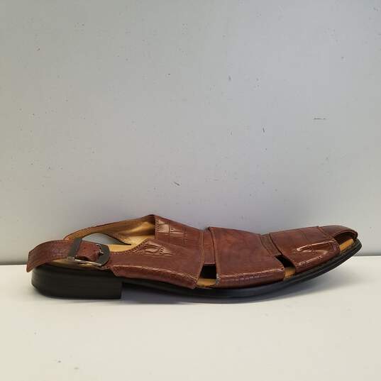 Trevi Brown Leather lining Sandals US 12 image number 1