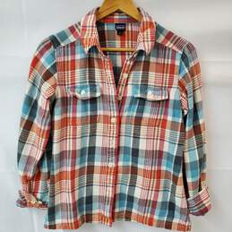 Patagonia Multicolor Flannel Plaid in Women's Size 2