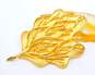Vintage Coro Gold Tone Leaf Statement Brooch 22.1g image number 1