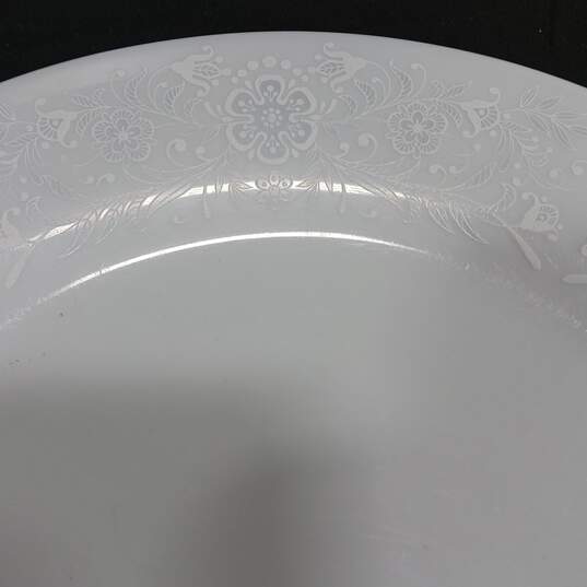 5pc Crown Ming Queens Lace Dinner Plate Set image number 2