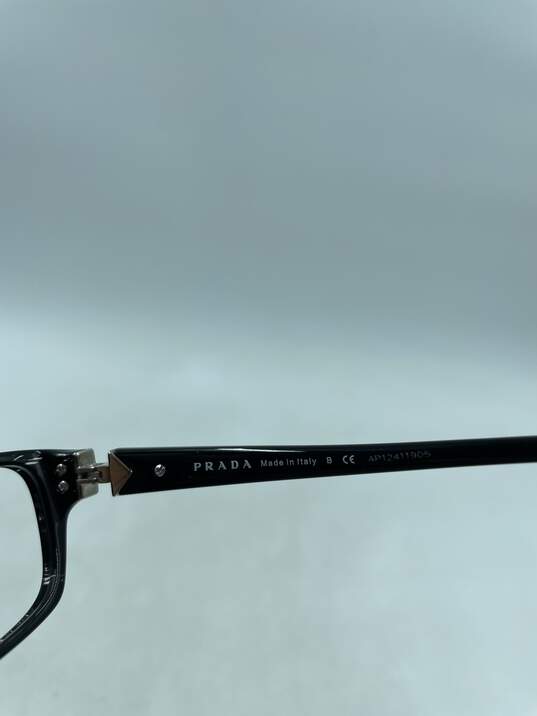 Prada Black Rectangle Eyeglasses image number 7