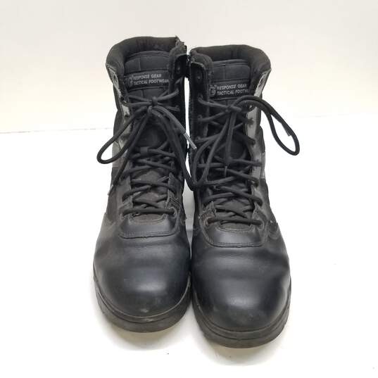 Response Gear Men's Black Tactical Combat Boots Size 12 image number 5