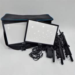 Dazzne D50 Professional Photography Lights W/ Carrying Case