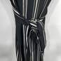 Women's Alfani Striped Black Dress Size 2 NWT image number 5