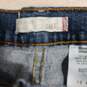 Women's Blue Levi's Jeans Size 12M image number 4