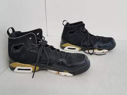 Nike Men's Jordan Flight Club 91 Athletic Shoes 'Black Metallic Gold' 555472 031 Size 7Y w/ COA alternative image