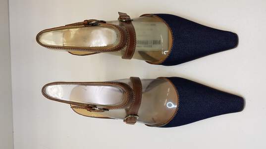 Anne Klein Blue Heels Size 6 image number 6
