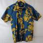 Patagonia Cotton Floral Short Sleeve Button Up Shirt M image number 1