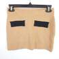 Urban Outfitters Women Camel Knitted Mini Skirt XS NWT image number 1