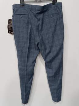 Joseph Abboud Men's Blue Plaid Performance Dress Pants size 40 x 30 with Tags alternative image