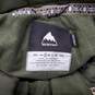 Burton Men's Olive Green Living Lining Insulated Snow Pants Size Small image number 3