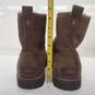 UGG Australia Men's 'Hannen' Brown Leather Shearling Lined Hiking Boots Size 13 image number 5